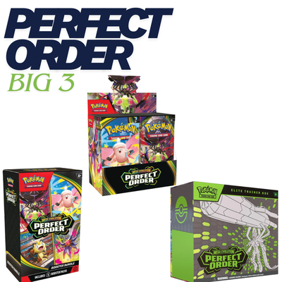 Pokemon TCG: Perfect Order Big 3 Bundle
